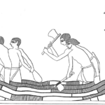 Rilievo della tomba di Khnumhotep I a Beni Hassan. Casson 1971, pl. 11.